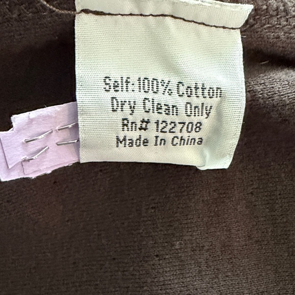 Pete & Greta by Johnny Was Dark Brown Lagenlook Open Front Cardigan Boho Small - Picture 13 of 14